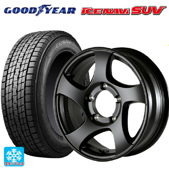【6/22 20時〜 全品P5倍＆クーポン】スズキ ジムニーノマド(JC74W)用 2024年製 215/70R16 100Q グッドイヤー アイスナビ SUV ドゥオール CST ゼロワンハイパーJL FBK 新品スタッドレスタイヤホイール 4本セット