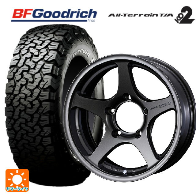 【6/22 20時〜 全品P5倍＆クーポン】スズキ ジムニーノマド(JC74W)用 2024年製 235/70R16 104/101S BFグッドリッチ オールテレーン TA KO2 ホワイトレター 正規品 # ウェッズ ハセスペック2 EJ-BRONZE 新品サマータイヤホイール 4本セット