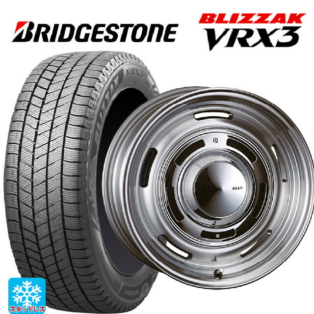 【6/20限定 全品P5倍＆クーポン】スズキ ジムニーノマド(JC74W)用 2024年製 225/70R16 103Q ブリヂストン ブリザック VRX3 正規品 クリムソン ディーン クロスカントリー バーニッシュグレー 新品スタッドレスタイヤホイール 5本セット