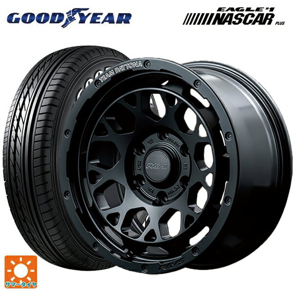 215/65R16 109/107R グッドイヤー イーグル ナンバー1 ナスカープラス ホワイトレター レイズ チームデイトナ M9+ # BOJ 16-6.5J 国産車用 サマータイヤホイール4本セット