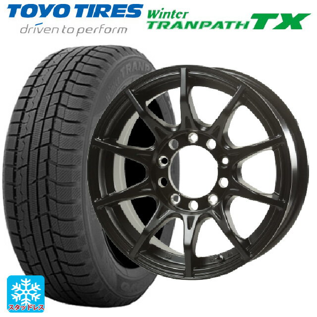 【6/20限定 全品P5倍＆クーポン】スズキ ジムニー(64系)用 215/70R16 100Q トーヨー ウインタートランパス TX ゴジゲン マットブラック 新品スタッドレスタイヤホイール 4本セット