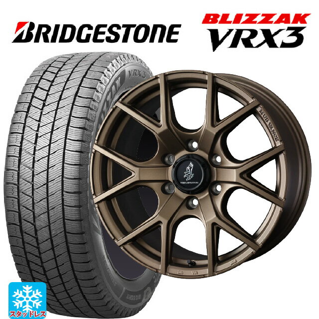 【6/22 20時〜 全品P5倍＆クーポン】スズキ ジムニーノマド(JC74W)用 215/70R16 100Q ブリヂストン ブリザック VRX3 正規品 ウェッズ マッドヴァンス SD FMBR 新品スタッドレスタイヤホイール 5本セット