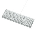 コンパクトキーボード(ホワイト) ≪サンワサプライ≫ SKB-KG2WN 【離島 発送不可】