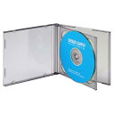 CD・DVDプラケース(ブラック) ≪サンワサプライ≫ FCD-22BKN