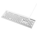 日本語109キーボード(PS/2・ホワイト) ≪サンワサプライ≫ SKB-109LN2 【離島 発送不可】