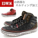 スニーカー ハイカット メンズ 靴 EDWIN ED-7655 エドウィン