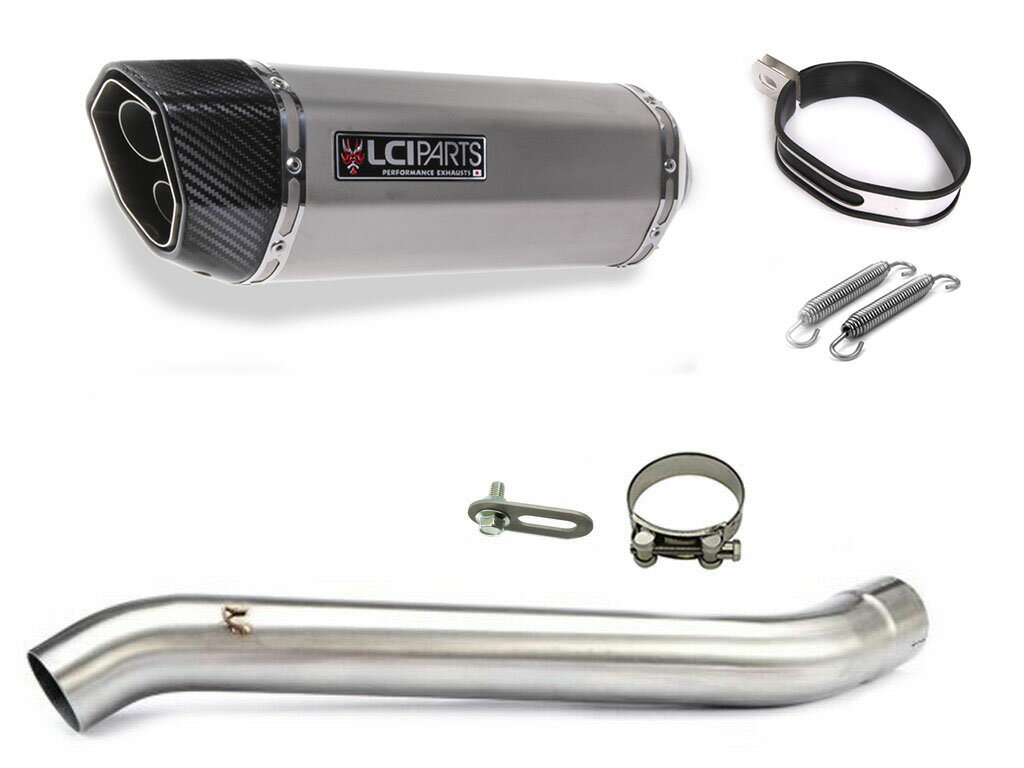 スズキ GSX-R1000 K7K8 2007-2008 4in1 LCIPARTS LCI ツインエンド ステンレス スリップオン マフラー