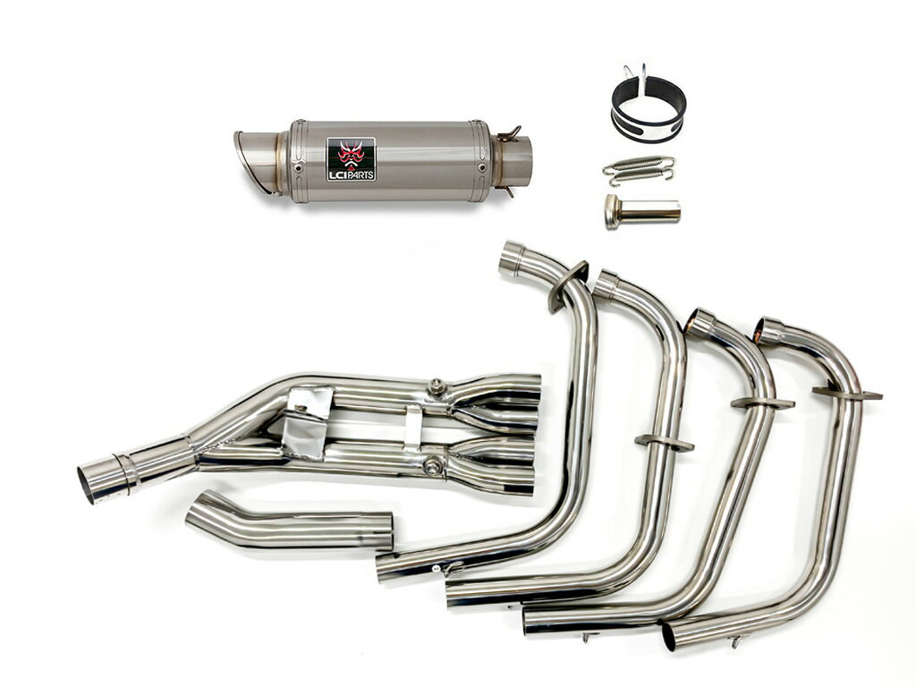 LCIPARTS ショートステンレスフルエキゾーストマフラー ホンダ CB400SF CB400SB NC42 2018-2022