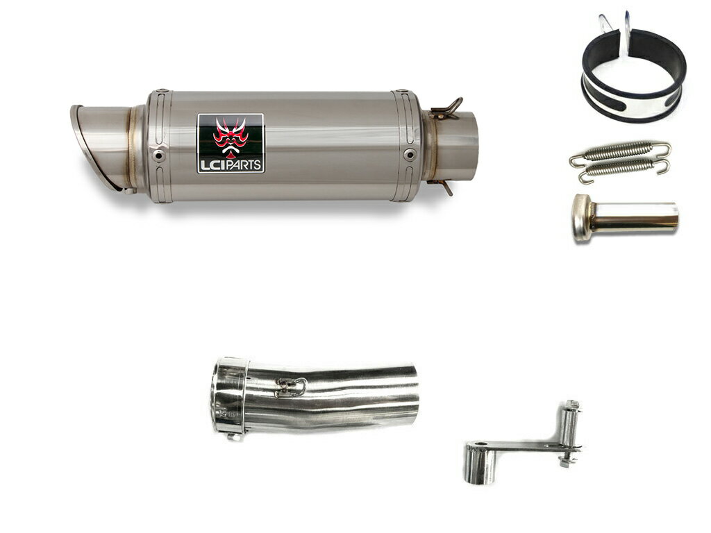 ホンダ CRF1000L AFRICA TWIN 2016-2022 LCIPARTS LCI ショートステンレス スリップオン マフラー