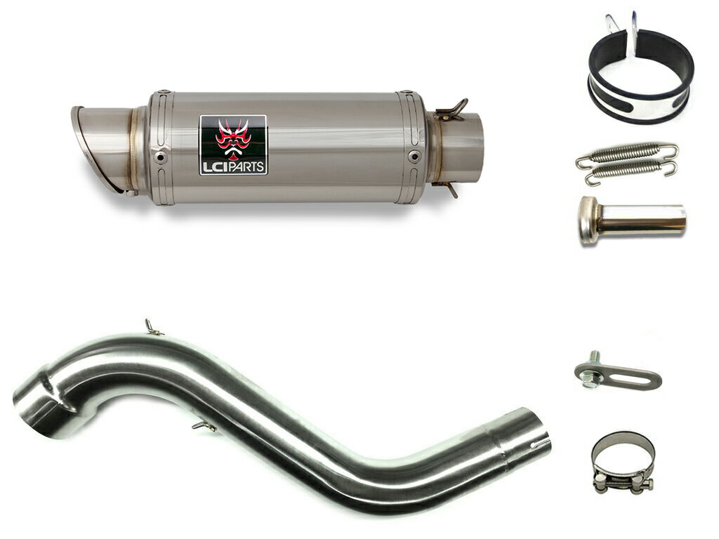 ホンダ VFR1200F VFR1200X 2010-2016 LCIPARTS LCI ショートステンレス スリップオン マフラー