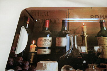 輸入雑貨 ラージトレー ヴィンテージ ワイン Vintage Wine Creativetops クリエイティブトップス 英国 ロマネコンティ フレンチ TRLH-660