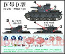 送料無料★1/16戦車用デカール ガールズ&パンツァー オフィシャル デカール あんこうチーム 4号戦車 D型/D型改 F2型仕様 2731 TB/ガルパン/ GIRLS und PANZER /4号戦車/西住