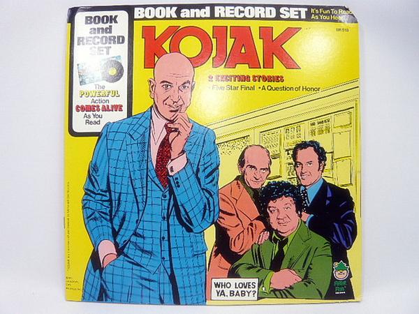 激レア！刑事コジャック　KOJAK■ブック＆レコードセット■新品未開封