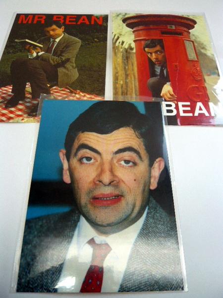 送料無料 ミスタービーン■MR BEAN■ポストカード■3枚組■Mr. ビーン■デッドストック...:auc-lovelybeetle:10002722