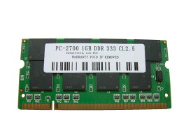 1GBPC2700200pinSODIMM【相性保証付】