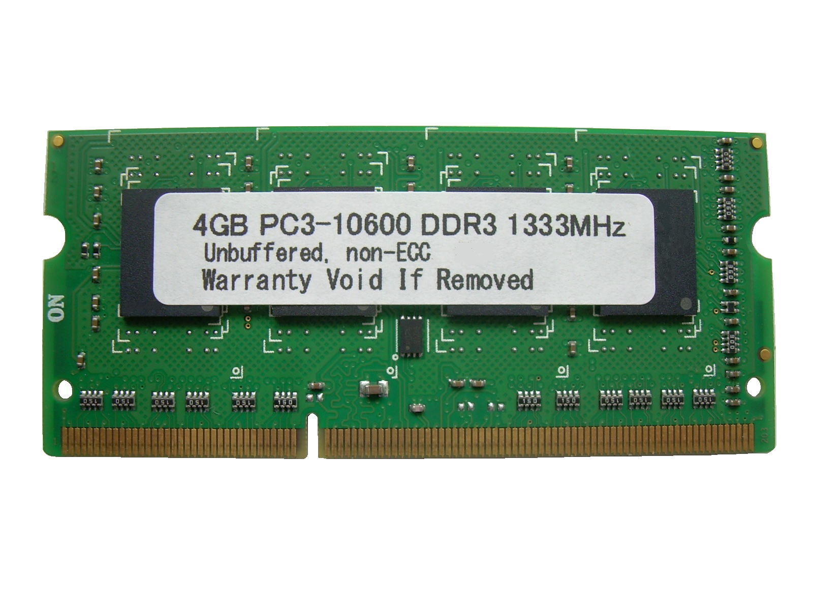 Buffalo D3N1333-4G互換品 4GB PC3-10600 DDR3 1333 204pin SODIMM PCメモリー 【相性保証付】