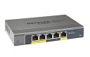 NETGEAR 5ポートGigaハブ GS105PE-10000S ポスカ付