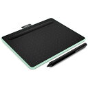ペンタブレット ワコム Intuos Smallワイヤレス CTL-4100WL/E0 グリーン ポスカ付