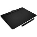 ペンタブレット ワコム Intuos Mediumワイヤレス CTL-6100WL/K0 ブラック ポスカ付