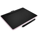 ペンタブレット ワコム Intuos Mediumワイヤレス CTL-6100WL/P0 ピンク ポスカ付