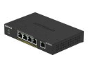 5ポート ハブ(10BASE-T(10Mbps)) NETGEAR GS305PP-100JPS ブラック ポスカ付