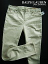 3612新品★ラルフローレン RALPH LAUREN★デニムパンツSKINNY2804★オフホワイト★MENS:30相当★