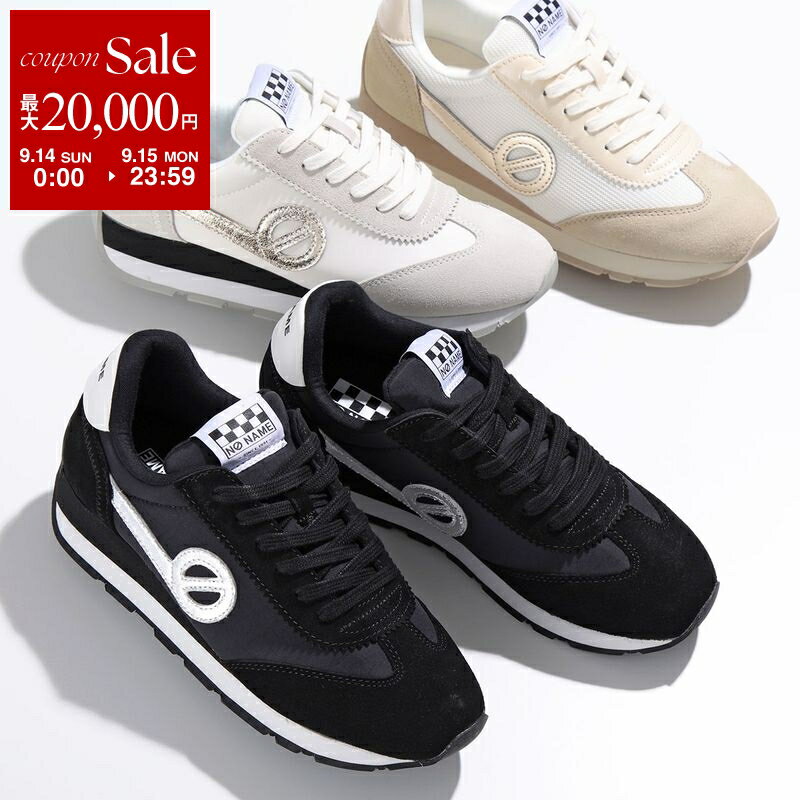 【9/14-9/15限定・最大2万円OFFクーポン配布中】NO NAME ノーネーム スニーカー CITY RUN JOGGER シティー ラン ジョガー レディース スウェード シューズ 靴 カラー4色