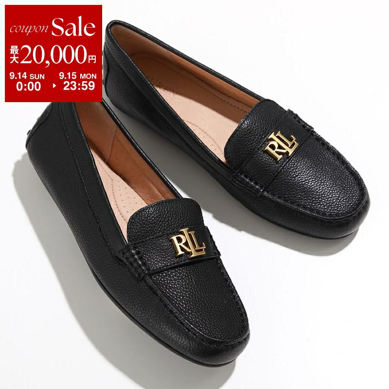 【9/14-9/15限定・最大2万円OFFクーポン配布中】Lauren Ralph Lauren ローレンラルフローレン ドライビングシューズ BARNSBURY 802942768 レディース ローファー レザー 靴 001