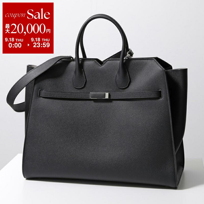 【9/18限定・最大2万円OFFクーポン配布中】Valextra ヴァレクストラ トートバッグ Milano ミラノ ラージ WBMI0013010LRL99 メンズ レディース 2ハンドル レザー 鞄 NN/Nero WBMI0013010LRL99NN