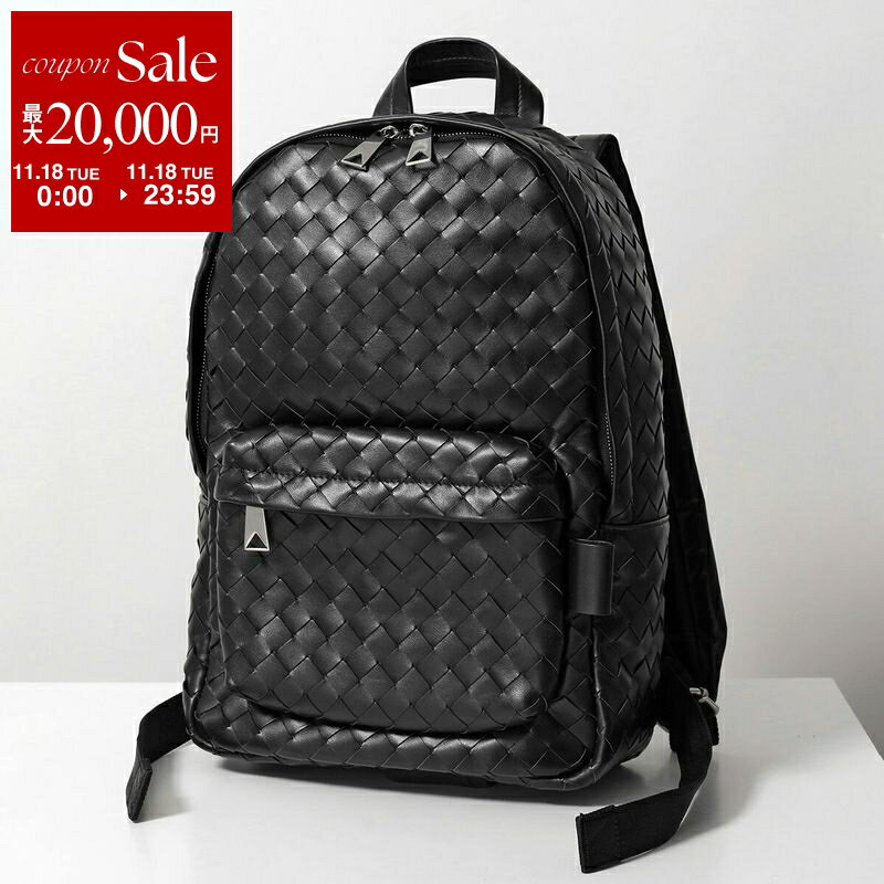 【11/18限定・最大2万円OFFクーポン配布中】BOTTEGA VENETA ボッテガヴェネタ バックパック 730728 V2HL2 メンズ スモール イントレチャート レザー リュック 鞄 8803 828524V2HL28803