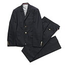 THOM BROWNE NEW YORK トムブラウン MJC001A+MTC001A 00626 上下 セットアップ スーツ ブレザー ジャケット+トラウザーパンツ スラックス カラー415/NAVY