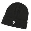 MARCELO BURLON ¥Þ¥ë¥»¥í¥Ð¡¼¥í¥ó CMLC003E18860080 CROSS BEANIES ¥Ë¥Ã¥È¥¥ã¥Ã¥× ¥Ë¥Ã¥È˹ ¥Ó¡¼¥Ë¡¼ ˹»Ò ¥«¥é¡¼1001/BLACK-WHITE