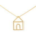 ALIITA アリータ CASITA PURA NECKLACE 家 モチーフ ネックレス ペンダント アクセサリー カラー9KT-YELLOWGOLD/イエローゴールド