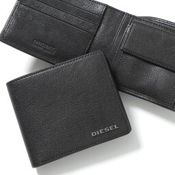 DIESEL ディーゼル 二つ折り<strong>財布</strong> X03925 PR271 メンズ レザー ロゴ 小銭入れあり ミニ<strong>財布</strong> T8013