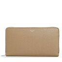 CELINE セリーヌ 10500 3AFE 03UN LARGE ZIPPED MULTIFUNCION バイカラー ラウンドファスナー長財布 カラーDUNE/ベージュ レディース