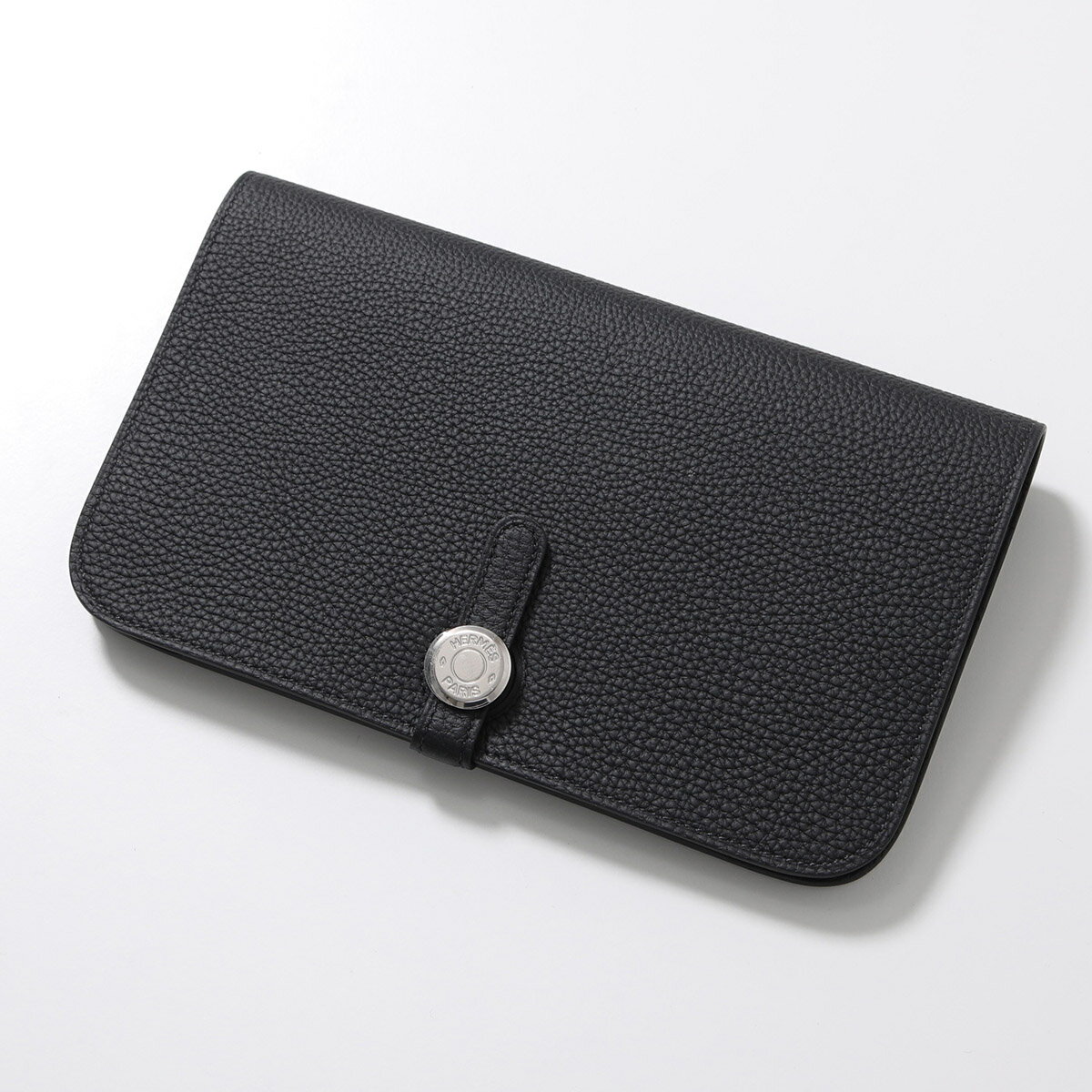 【9/18限定・最大2万円OFFクーポン配布中】HERMES エルメス 長財布 ドゴン デュオ GM DOGON DUO H043070CK メンズ トゴ レザー 二つ折り コインケース付き セリエ K刻印 NOIR