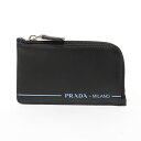 PRADA プラダ 2MC021 2BAY F0002 レザー カードケース コインケース ミニ財布 NERO メ