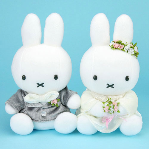 ウェディングドール 洋装 ミッフィー miffy wedding doll 669990 【ウェルカムドール／ぬいぐるみ／うさぎ】