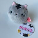 ねこだんご さば ぬいぐるみ 手のひらサイズ【猫だんご/ネコダンゴ/お手玉/ヌイグルミ/ねこぬいぐるみ/ネコヌイグルミ/ねこ/ネコ/猫/灰トラ】【楽ギフ_メッセ入力】