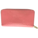 ジッピーウォレット ヴェルニ ラウンドファスナー M93202 ルイ・ヴィトン ローズリッチ 長財布 LOUIS VUITTON LV 【SS】 【中古】