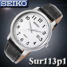 在庫有り!即納可【あす楽対応】セイコーSEIKOクォーツ腕時計SUR113P1【逆輸入】海外モデル【新品】