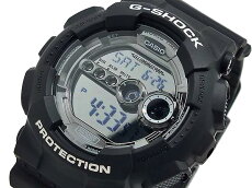 【あす楽対応】カシオCASIOGショックG-SHOCK腕時計GD-100BW-1GarishBlack【ガリッシュブラック】高輝度LEDバックライト【国内GD-100BW-1JFと同型】海外モデル【楽ギフ_包装】【新品】