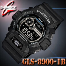 在庫有り!即納可【あす楽対応】CASIOカシオG-SHOCKGショック腕時計【耐低温-20℃】GLS-8900-1Bブラック黒【防水】GライドG-LIDE【国内GLS-8900-1BJFと同型】海外モデル【新品】
