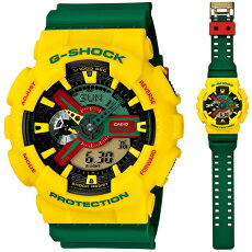 *送料無料サービス*在庫有り!即納可【あす楽対応】カシオCASIOGショックG-SHOCKアナデジメンズ腕時計GA-110RF-9ARastafarianラスタファリアン【国内GA-110RF-9AJFと同型】海外モデル【新品】