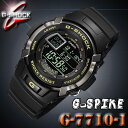 在庫有り!即納可『宅配便』で全国*送料無料*【あす楽対応】CASIO G-7710-1 カシオ G-SHOCK Gショック G-Spike【Gスパイク】腕時計【反転液晶】海外モデル【新品】