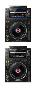 【2台セット】Pioneer DJ(パイオニア) / CDJ-3000 ハイレゾ対応 プロフェッショナル DJマルチプレイヤー 【ギガビット対応スイッチングハブプレゼント】