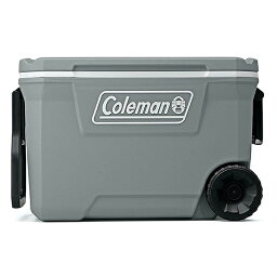 Coleman(<strong>コールマン</strong>) / 316 Series Wheeled Hard Coolers / 62QT / Rock Gray - <strong>キャスター</strong>付き<strong>クーラーボックス</strong> ハードクーラー -新生活応援