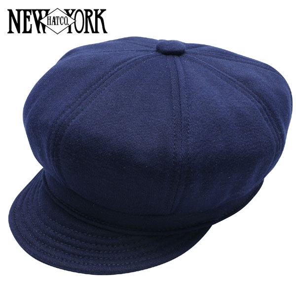 NEW YORK HAT Sweatshirt Spitfire NAVY　( ニューヨークハット スウェット コットン キャスケット ネイビー メンズ レディース 帽子 #6014 )