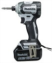 【送料無料】マキタ 充電式インパクトドライバー 18V/6.0Ah フルセット品・白(6.0Ahバッテリー×2、充電器、ケース付) 【楽らくモード 6モード 充電式電動ドライバー 女性 電池式 小型 コンパクト 電動ドライバードリル 電動ドリル 電気ドリル 】