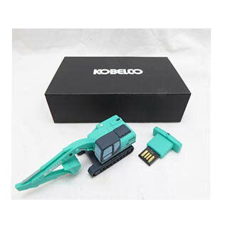 【新発売】コベルコ建機 ミニチュア 3D ＜SK200-USBメモリー＞ 【ミニカー ショ…...:auc-mikawa-kiko:10015732